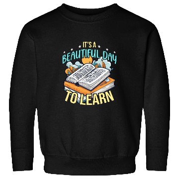 Discover Literature Teacher It's A Beautiful Day To Reading Sweatshirts