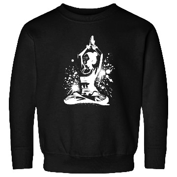 Discover Asian Meditation Relaxation Yoga Teacher Sweatshirts