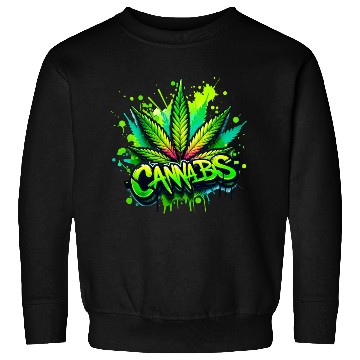Discover Cannabis Green Sweatshirts