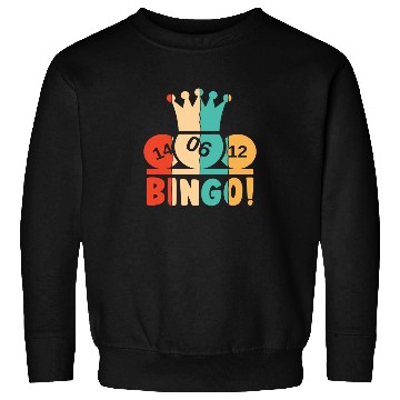 Discover Retro Daubers Professional Caller Bingo Lover Sweatshirts
