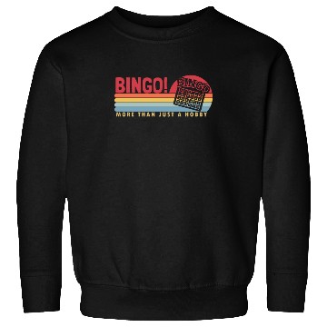 Discover Bingo more than a Hobby Caller Daubers Sweatshirts