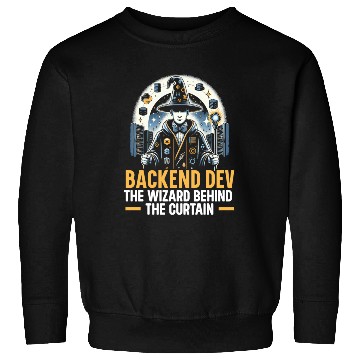 Discover Backend Developer Programming Software Programmer Sweatshirts