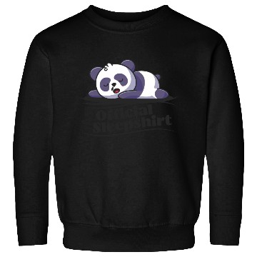 Discover official sleepshirt panda Sweatshirts