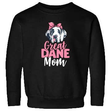 Discover Great Dane Mom Dog Lover Dog Mom Sweatshirts