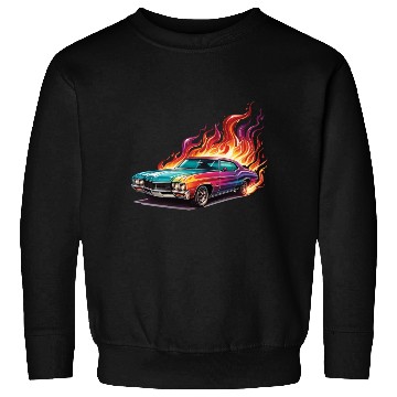 Discover Retro American Racing Muscle Car Sweatshirts