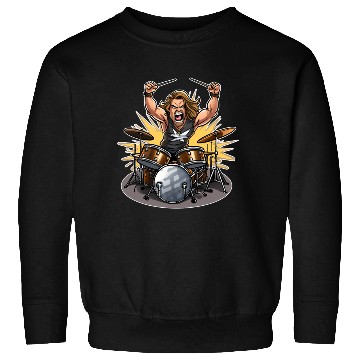 Discover Epic Thunderous Drummer: Unleash Your Rock Star Sweatshirts