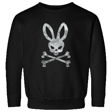 Discover Funny Easter Bunny Crossbones Sweatshirts