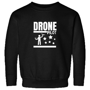 Discover Drone Pilot Quadcopter Proud Funny Drone Pilot Sweatshirts