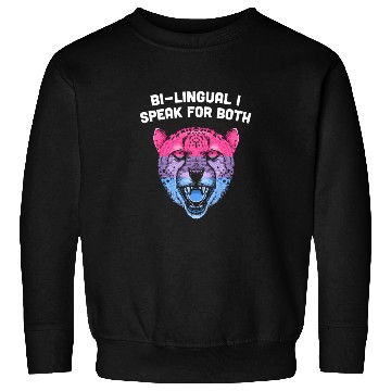 Discover Bilingual I Speak for Both Bisexual Pride Month Bi Sweatshirts