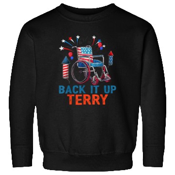 Discover Back Terry Fireworks 4th July Sweatshirts