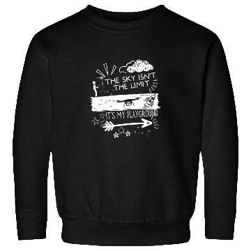 Discover Quadcopter Sky Is Not The Limit Funny Drone Pilot Sweatshirts