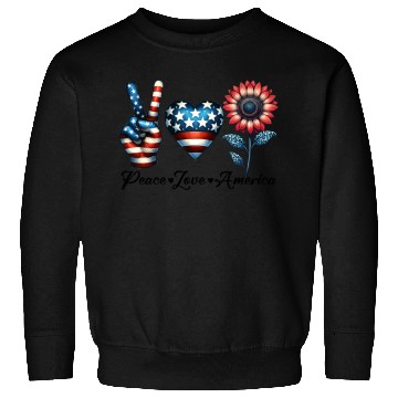 Discover Peace Love America Sweatshirts