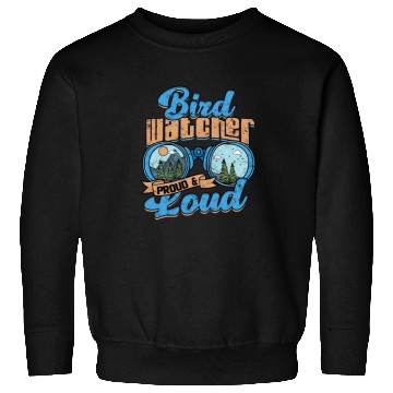 Discover Birdwatching Bird watcher proud and loud Sweatshirts