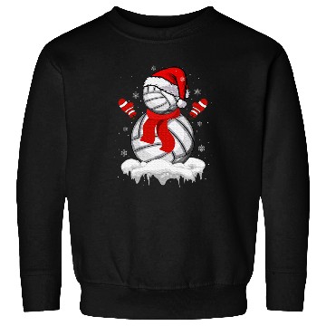 Discover Volleyball Snowman Christmas Fun Sweatshirts