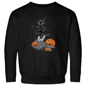 Discover Witchy Black Cat Sweatshirts