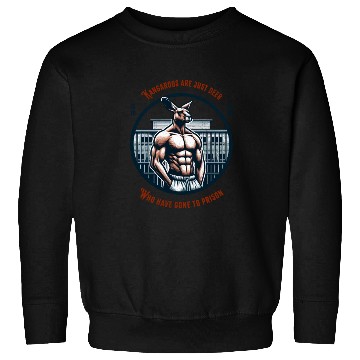 Discover Kangaroo in prison funny Sweatshirts australia design