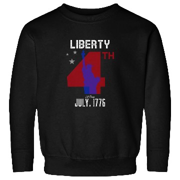 Discover Liberty Been Lit Since July, 1776 4th of July Sweatshirts
