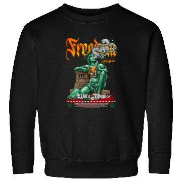 Discover statue of liberty smoking #2 Sweatshirts