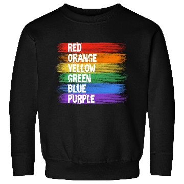 Discover red orange yellow green blue purple colored brush Sweatshirts