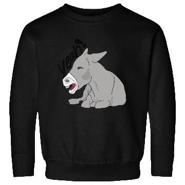 Discover Donkey - Yeah! Sweatshirts