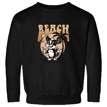 Discover Life is a Beach Enjoy the Waves Sweatshirts