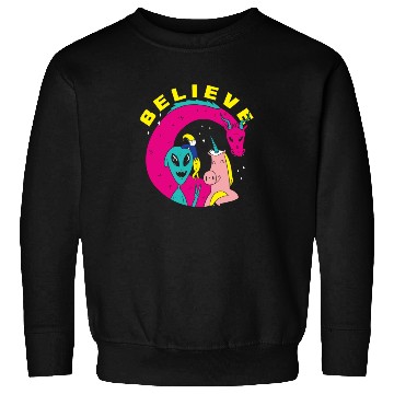 Discover Funny Alien Ufo Extraterrestrials Lover Gift Sweatshirts