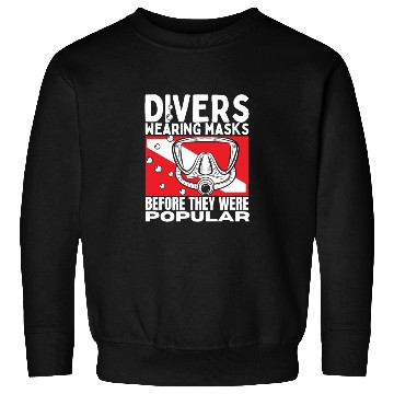 Discover Scuba Diving Mask Pun Funny Scuba Diver Sweatshirts
