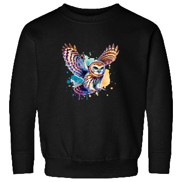 Discover Barking Owl in Flight Sweatshirts