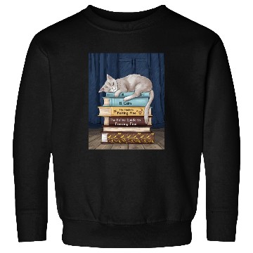 Discover How to Chill Like a Cat Classic Sweatshirts 4