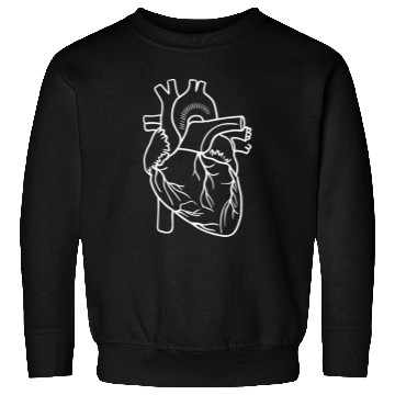 Discover CVICU Cardiac Nurse Cardiology Heart Anatomy ICU Sweatshirts