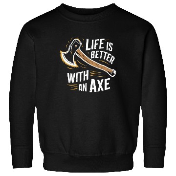Discover Axe Throwing Enthusiasts Championship Precision Sweatshirts
