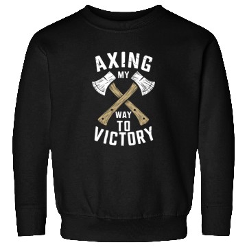 Discover Axe Throwing Enthusiasts Championship Precision Sweatshirts
