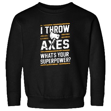 Discover Axe Throwing Enthusiasts Championship Precision Sweatshirts