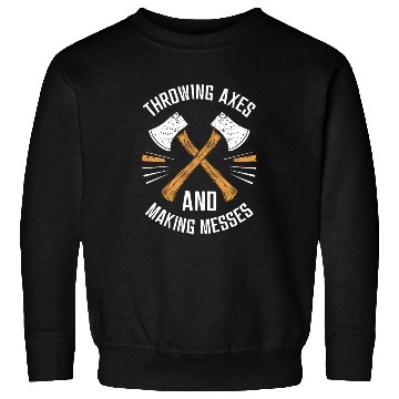 Discover Axe Throwing Enthusiasts Championship Precision Sweatshirts