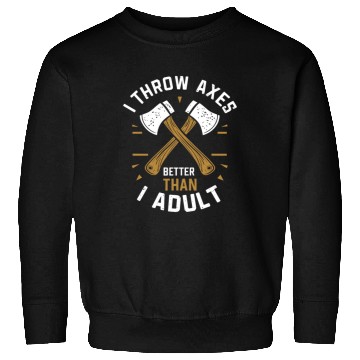Discover Axe Throwing Enthusiasts Championship Precision Sweatshirts