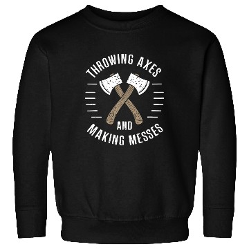 Discover Axe Throwing Enthusiasts Championship Precision Sweatshirts