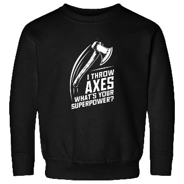 Discover Axe Throwing Enthusiasts Championship Precision Sweatshirts