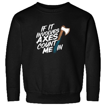 Discover Axe Throwing Enthusiasts Championship Precision Sweatshirts