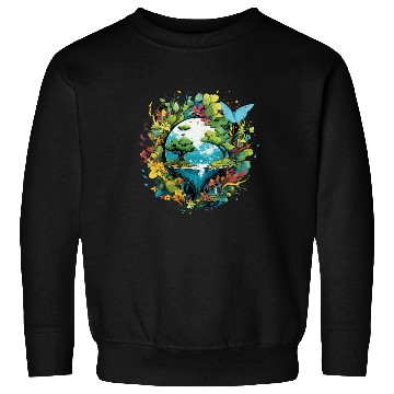 Discover Respect Your Mother Earth Day Save Our Planet Sweatshirts