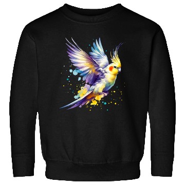 Discover Cockatiel in Flight Sweatshirts