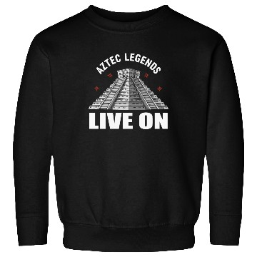 Discover Aztec Pyramid Mayan Indigenous Mexican Aztec Sweatshirts