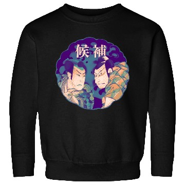 Discover Two Samurai Warriors are in a duel Sweatshirts