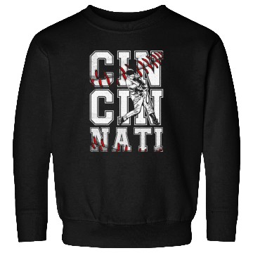 Discover Cincinnati Baseball Lover Met At Game Day Sweatshirts