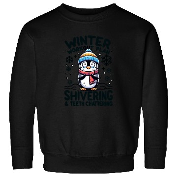 Discover Winter Workout Plan Cute Penguin Sweatshirts