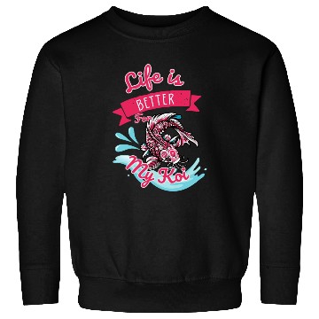 Discover Koi fish swim gracefully Sweatshirts