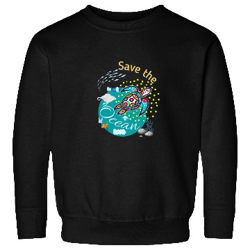 Discover Save Ocean Turtle Sweatshirts