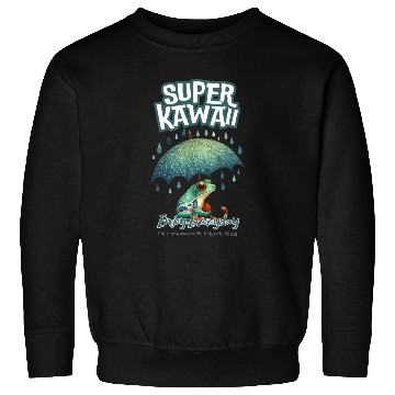 Discover Rainy Frog kawai Sweatshirts