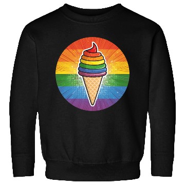 Discover LGBTQ Ice Cream Sweatshirts