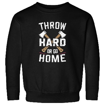 Discover Axe Throwing Enthusiasts Championship Precision Sweatshirts