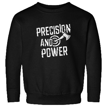 Discover Axe Throwing Enthusiasts Championship Precision Sweatshirts